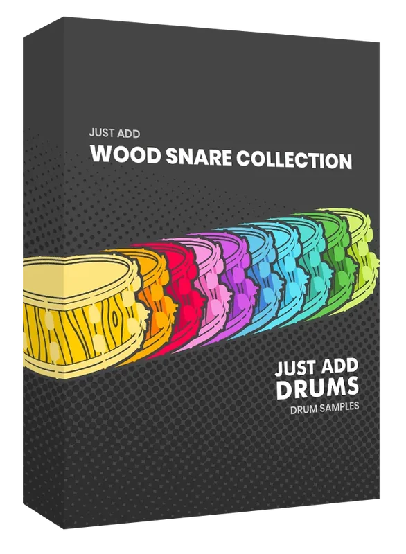Just Add Drums Just Add Wood Snare Collection Bundle interface