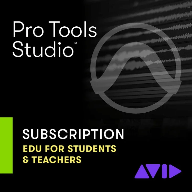 AVID Pro Tools Studio 1-Year Subscription [Education] interface