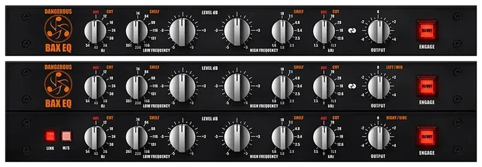 Universal Audio Dangerous BAX EQ Collection interface
