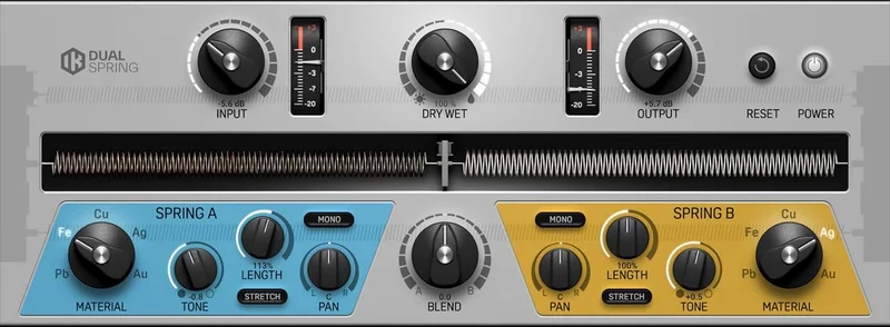 IK Multimedia Dual Spring interface