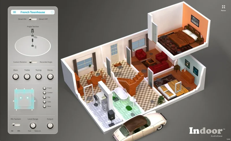 Audio Ease Indoor 2 interface