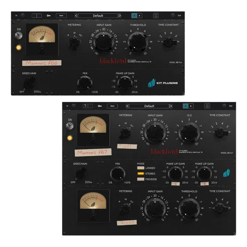 Kit Plugins BB F66/ F67 Compressors interface