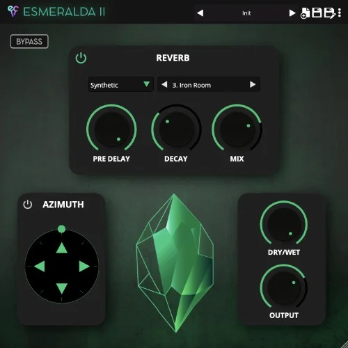 Ear Candy Esmeralda 2 interface