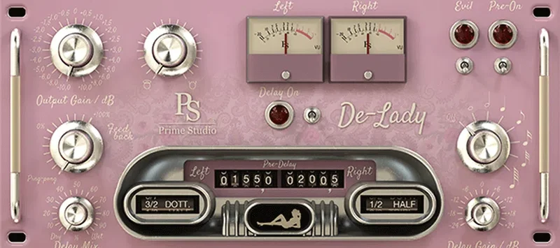 Prime Studio De-Lady interface