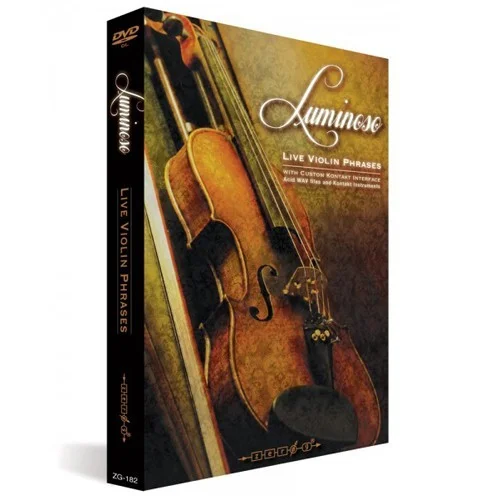 Zero-G Luminoso - Live Violin Phrases interface