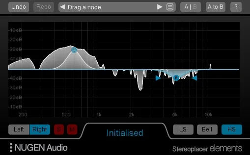 NUGEN Audio Stereoplacer Elements interface