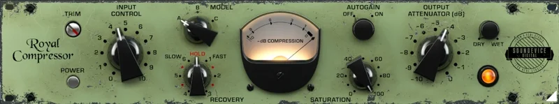 United Plugins Royal Compressor interface