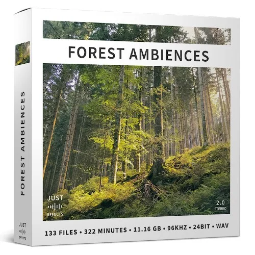 Just Sound Effects Forest Ambiences interface