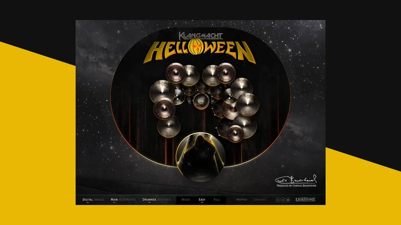 Helloween Drums interface