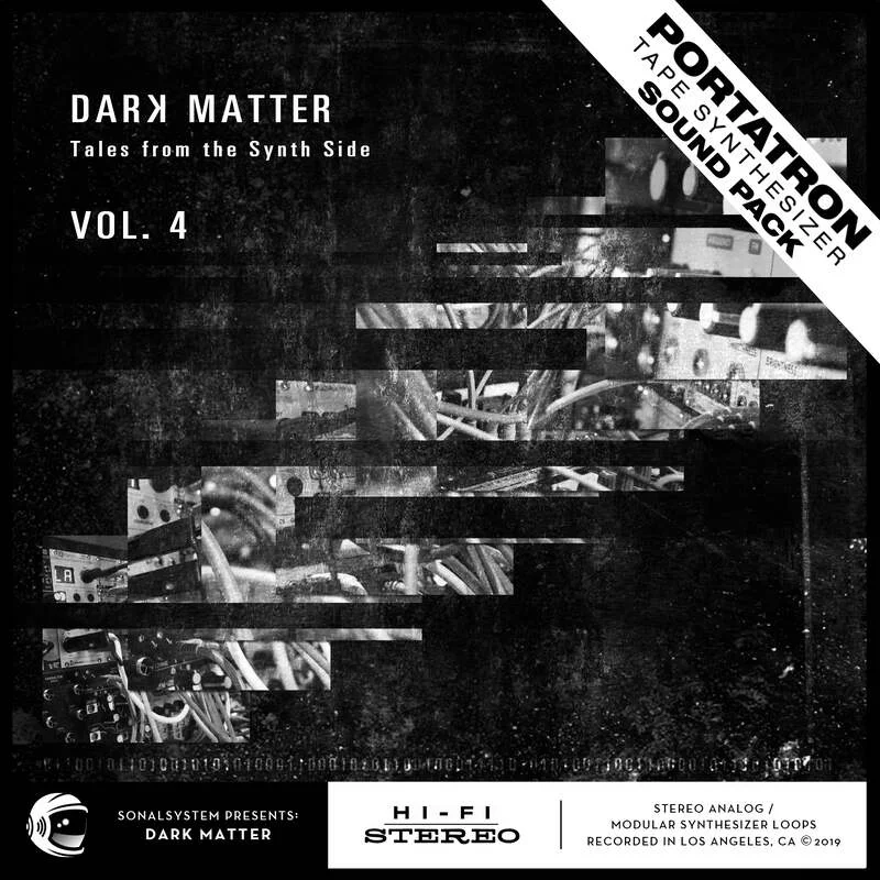 Robotic Bean Portatron Preset Pack: Dark Matter - Tales from the Synth Side Vol.4 interface
