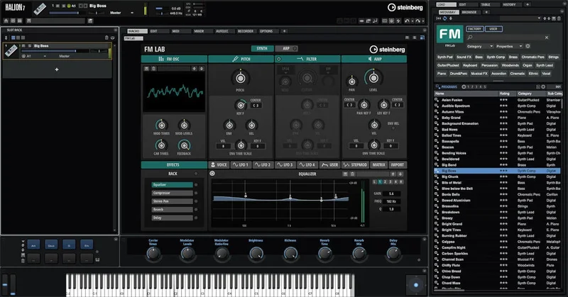 Steinberg HALion Sonic 7 Collection interface