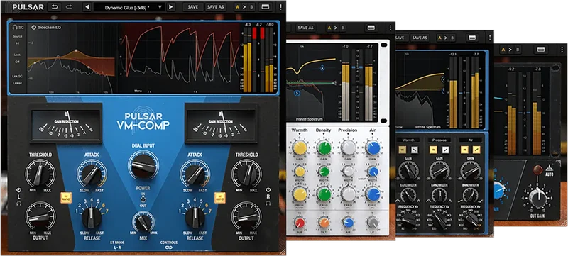 Pulsar Audio Mastering Bundle interface