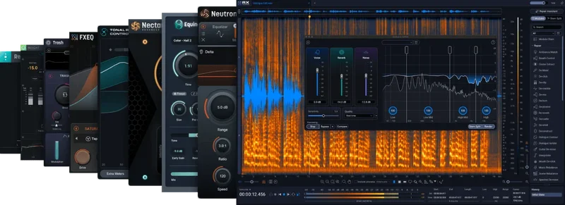 iZotope Post Production Suite 9 interface