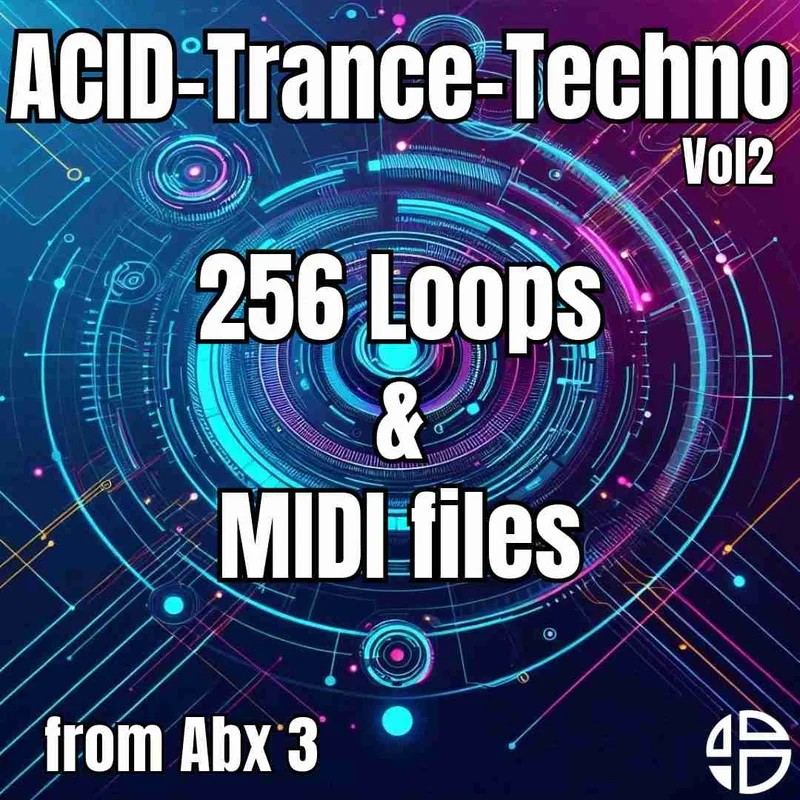 Audio Blast Acid Trance Techno Loops Vol. 2 interface