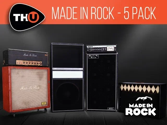 Overloud TH-U Made In Rock - Bundle of 5 (Add-On for existing THU Premium Owners) interface