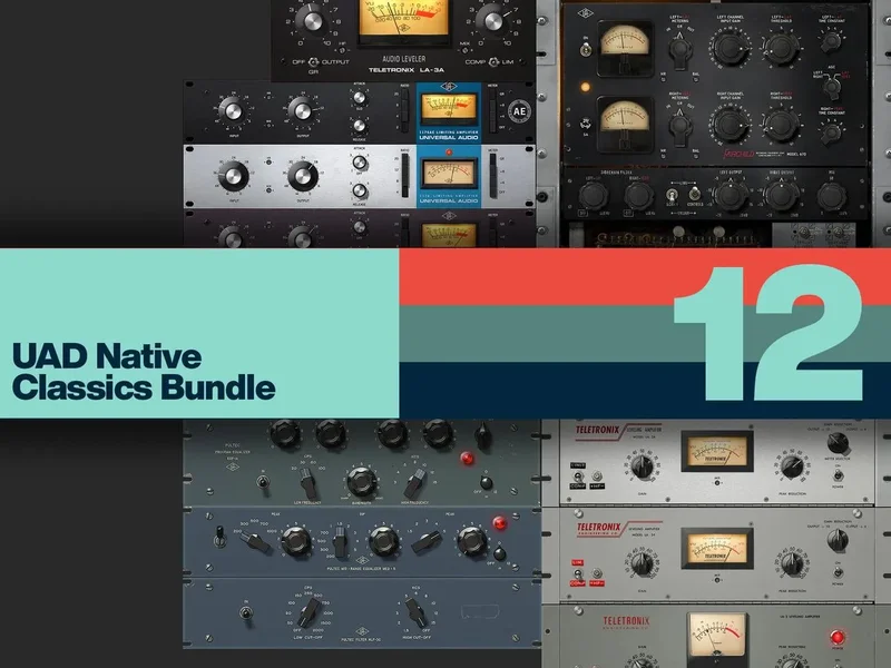 Universal Audio UAD Native Classics Bundle interface