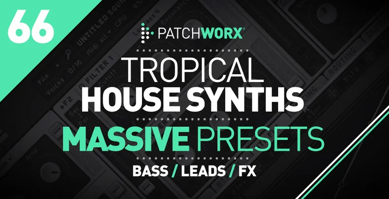 Loopmasters Tropical House Massive Presets interface