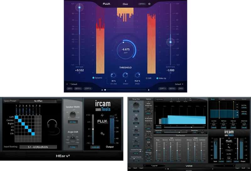 Flux The Immersive Essentials interface