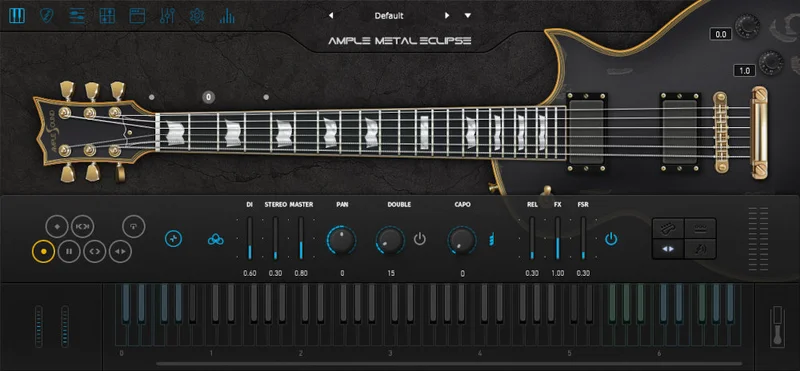 Ample Sound Ample Metal Eclipse interface