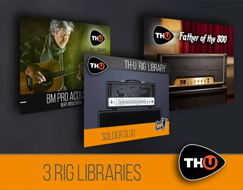 Overloud TH-U 3 Rig Library Bundle interface