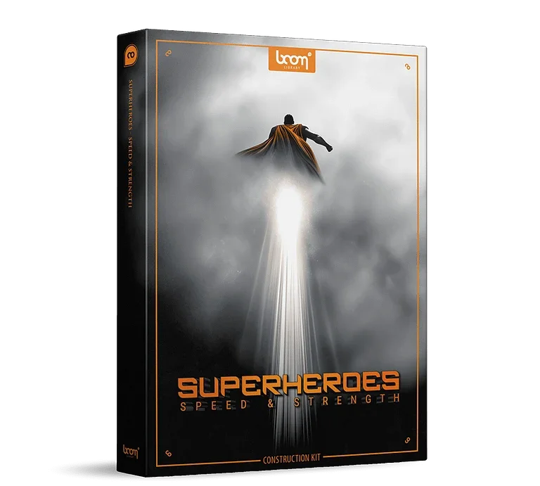BOOM Library: Boom Superheroes Spe & Str - CK interface