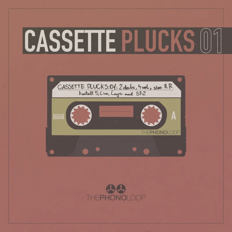 THEPHONOLOOP Cassette Plucks.01 - Multi-Format Bundle interface
