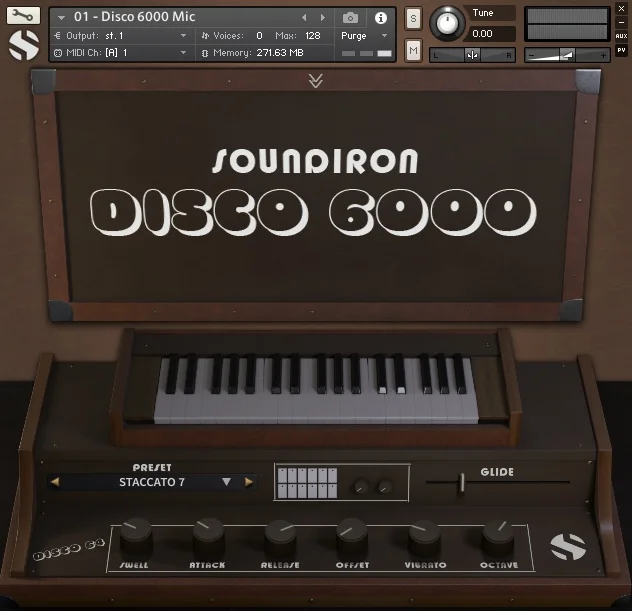 Soundiron Disco 6000 interface
