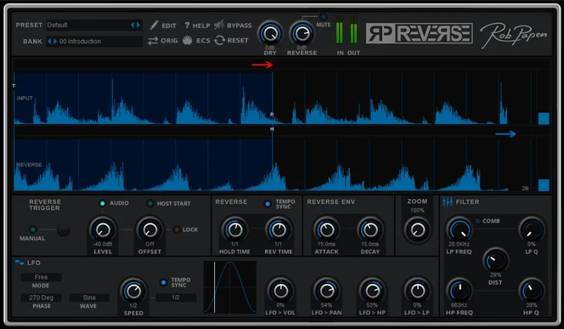 Rob Papen RP-Reverse interface