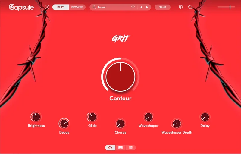 Capsule Audio Grit interface