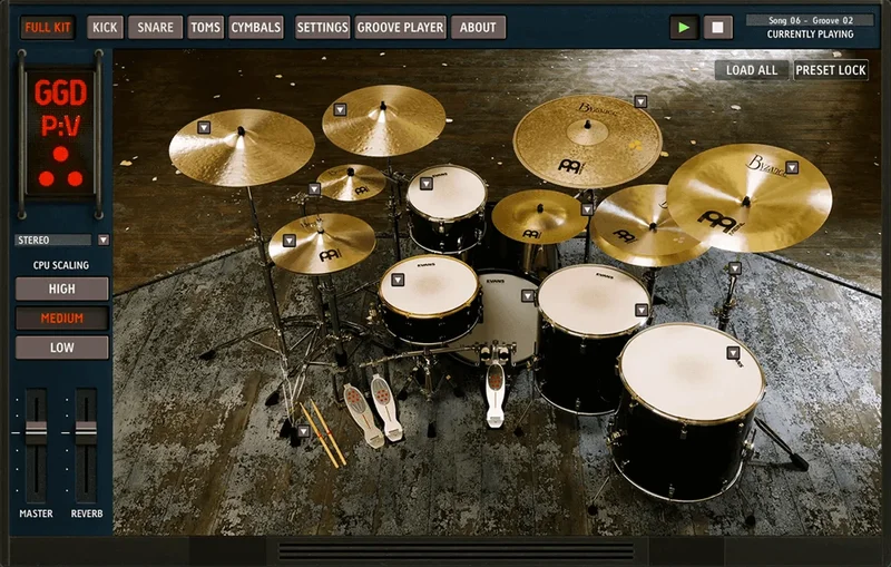 GGD P5 Matt Halpern Signature Pack interface