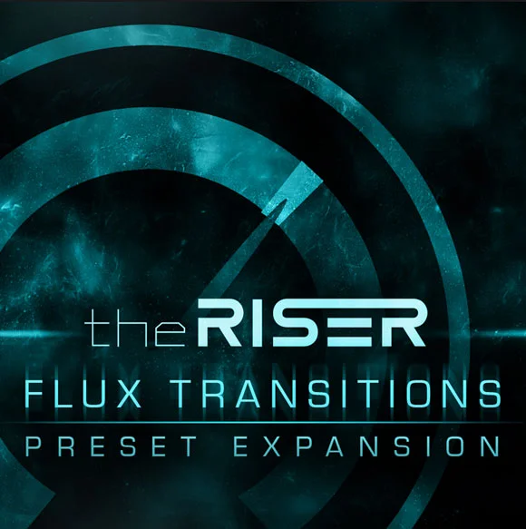 AIR Music Technology The Riser Expansion: Flux Transitions interface
