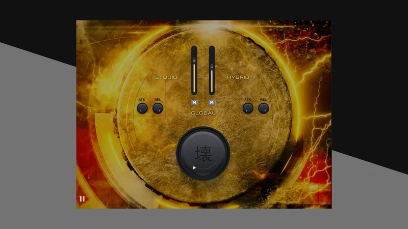 Hybrid Studio Taiko interface
