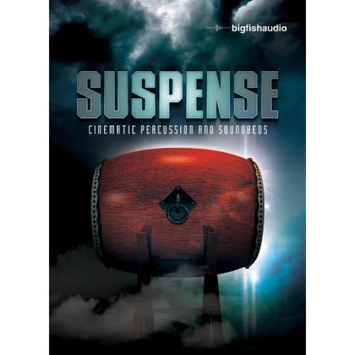 Big Fish Audio Suspense: Cinematic Percussion and Soundbeds interface