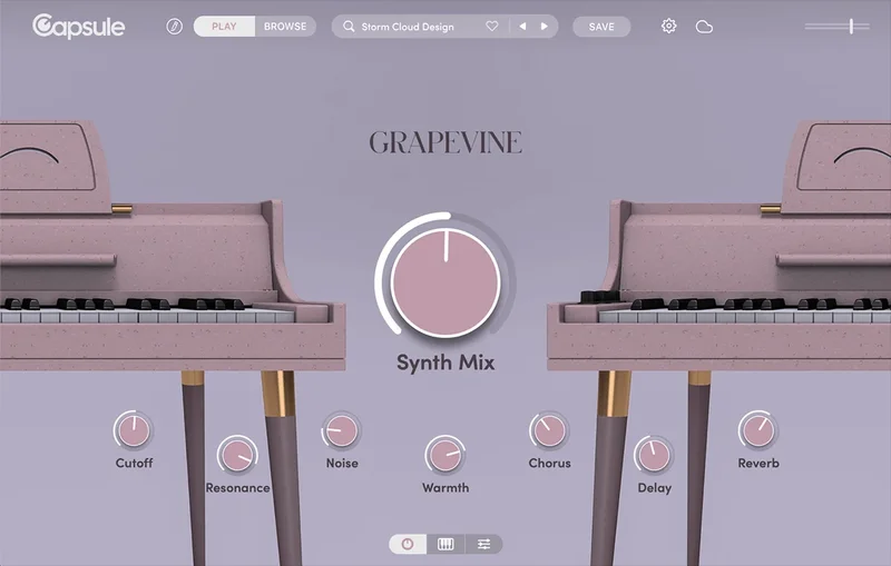 Capsule Grapevine interface