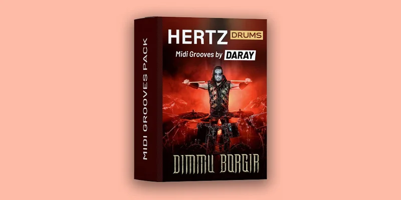 Hertz Instruments Hertz Drums 2 MIDI Grooves by DARAY interface