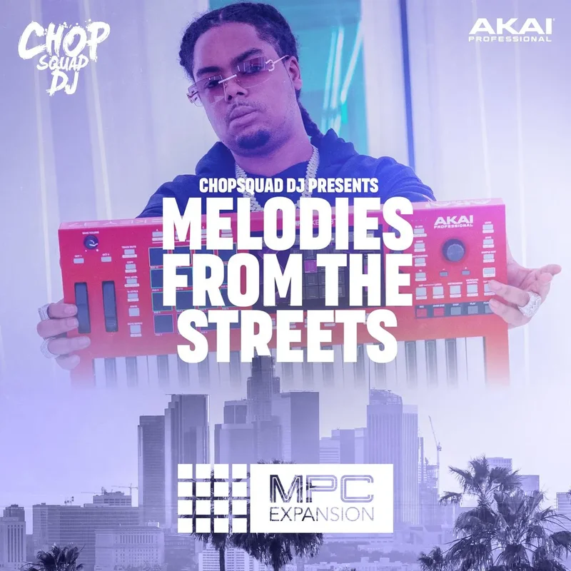 AKAI Chopsquad DJ - Melodies From The Streets interface