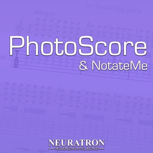Neuratron PhotoScore & NotateMe Ultimate interface