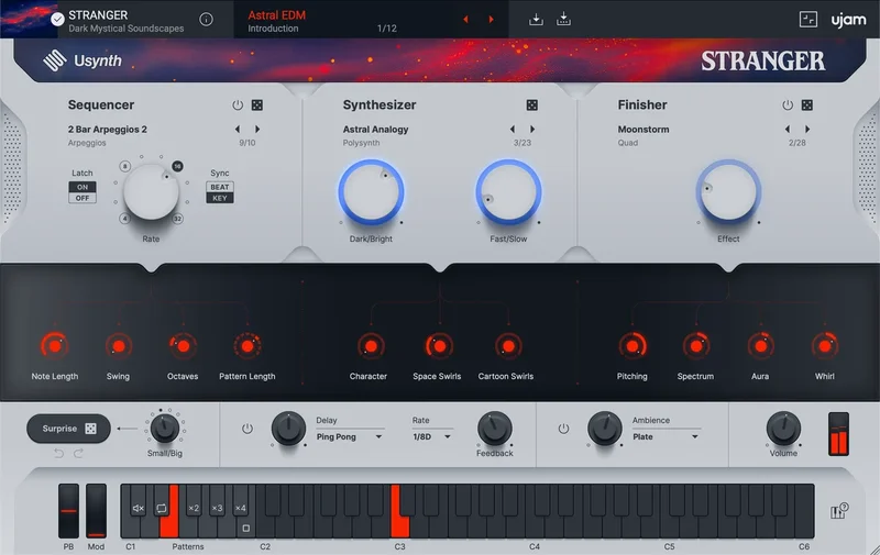 UJAM Crossgrade to STRANGER interface