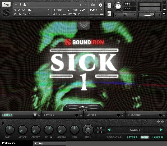 Soundiron Sick Bundle interface