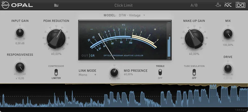 UVI Opal interface