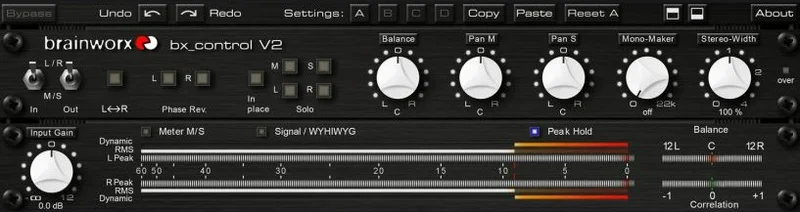Brainworx bx_control V2 interface
