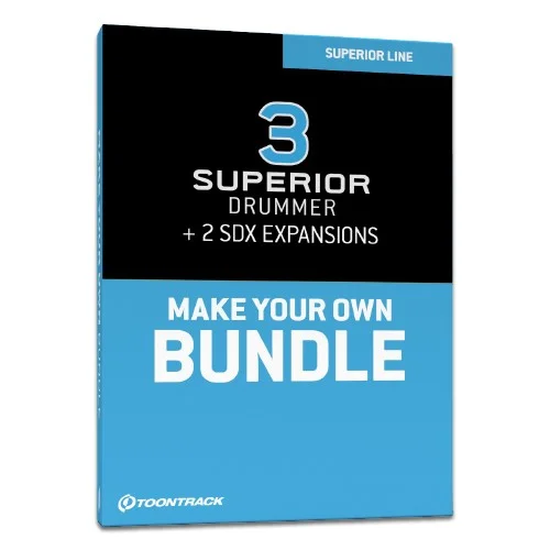 Toontrack Superior Drummer 3 Bundle interface