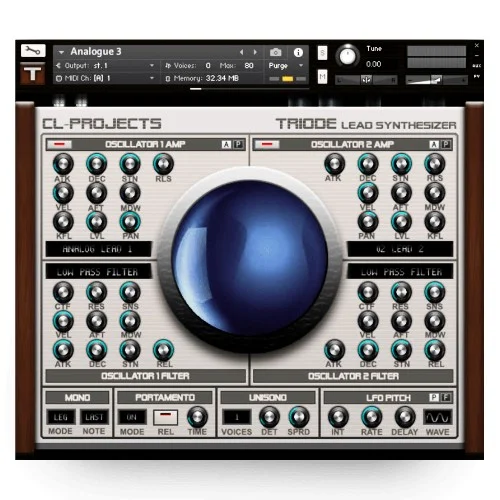 CL-Projects Triode interface