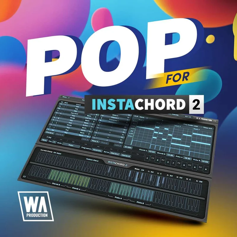 W. A. Production Pop for InstaChord 2 interface