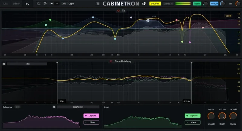 Three Body Tech Cabinetron interface