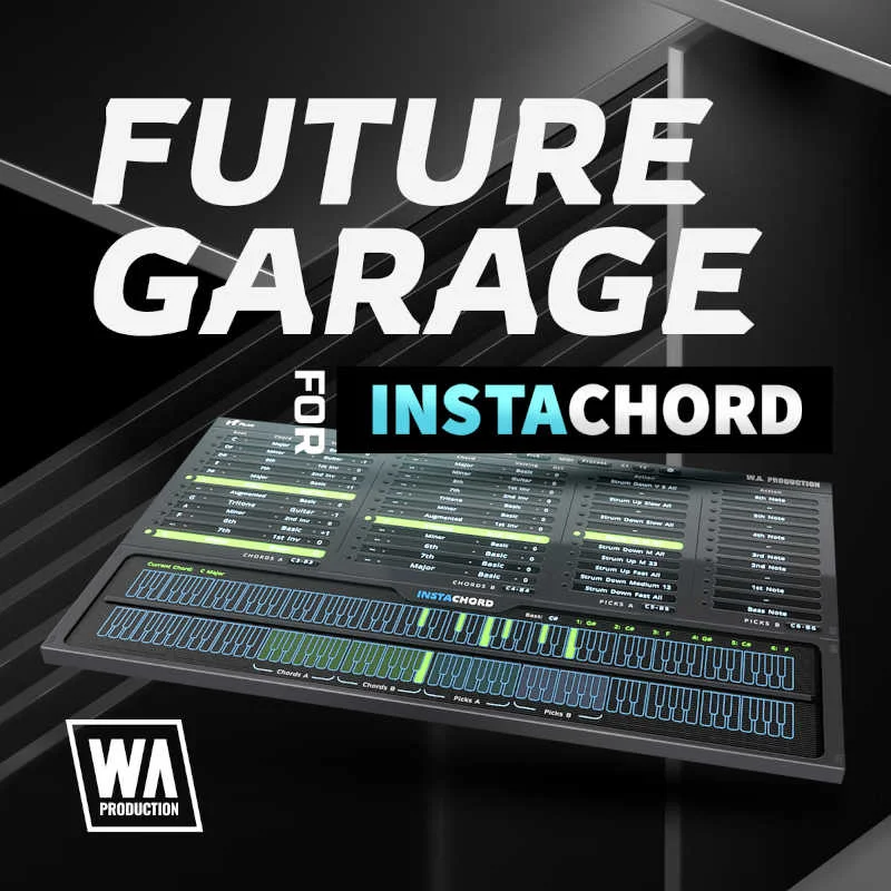 W. A. Production Future Garage for InstaChord & InstaChord 2 interface