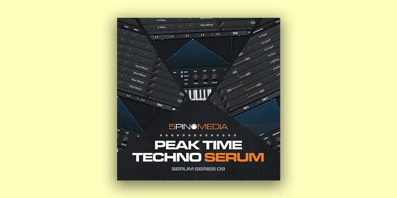 5Pin Media Peak Time Techno Serum interface