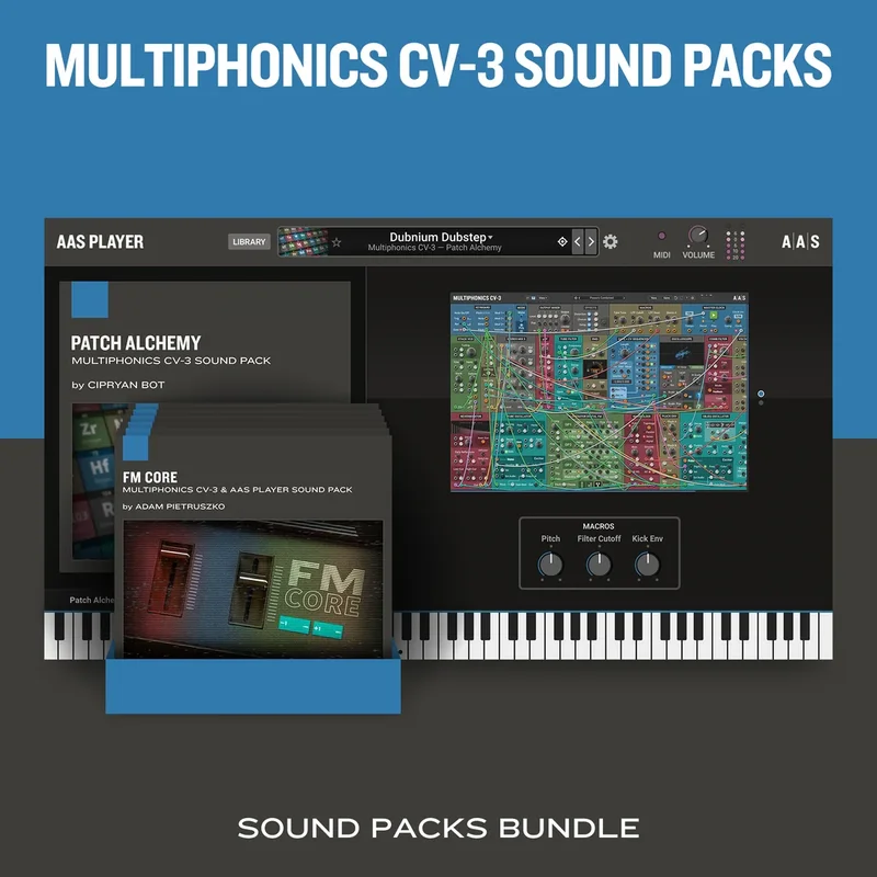 AAS Multiphonics CV-2 + Packs Bundle interface