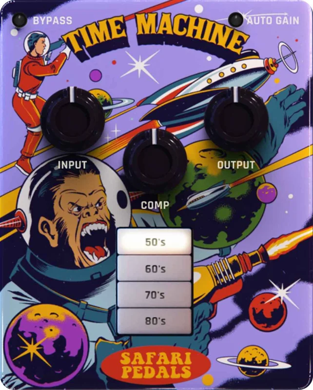 Safari Pedals Time Machine interface