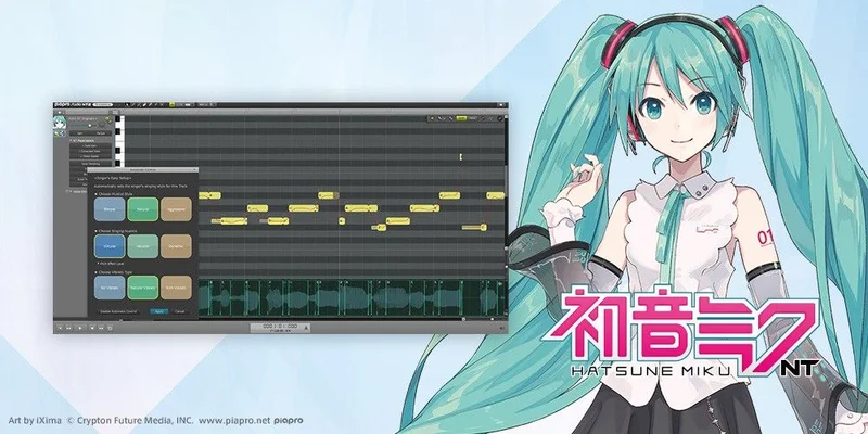 Crypton Future Media HATSUNE MIKU NT interface